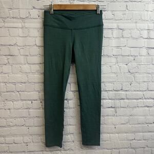 Outdoor Voices Move Free 7/8 Leggings Forest Green Small Athletic Athleisure Gym